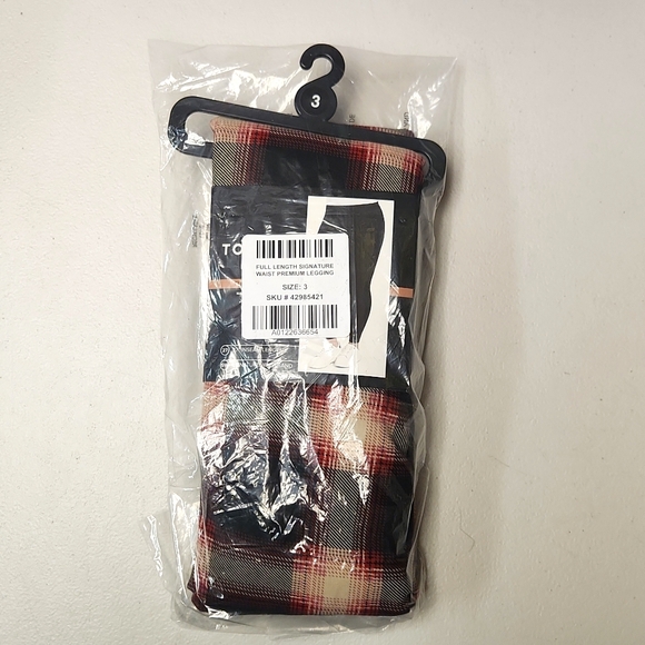 ❤️NWT VINTAGE TORRID POCKET LEGGING - MULTI PLAID - COMFORT WAIST -  PLUS SIZE - Picture 3 of 12